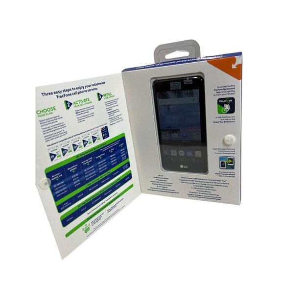 LG Treasure LTE L52VL TracFone 8GB Black Android Smartphone New Factory Sealed - Picture 7 of 11